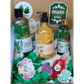 Box of cleanure organic haircaree products with visible branding and packaging.